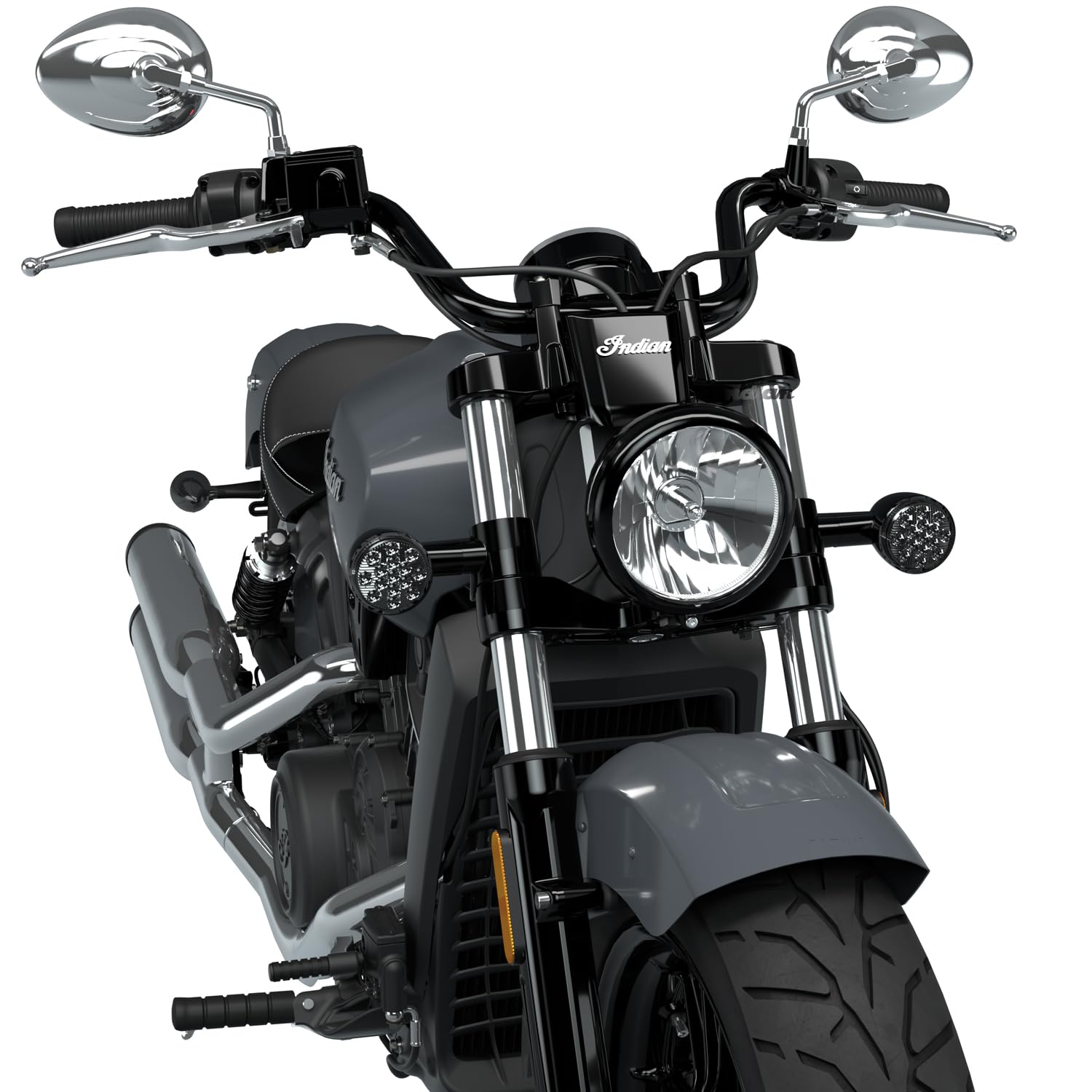 Amazon.com: Indian Motorcycle Conjunto de señal de giro frontal
