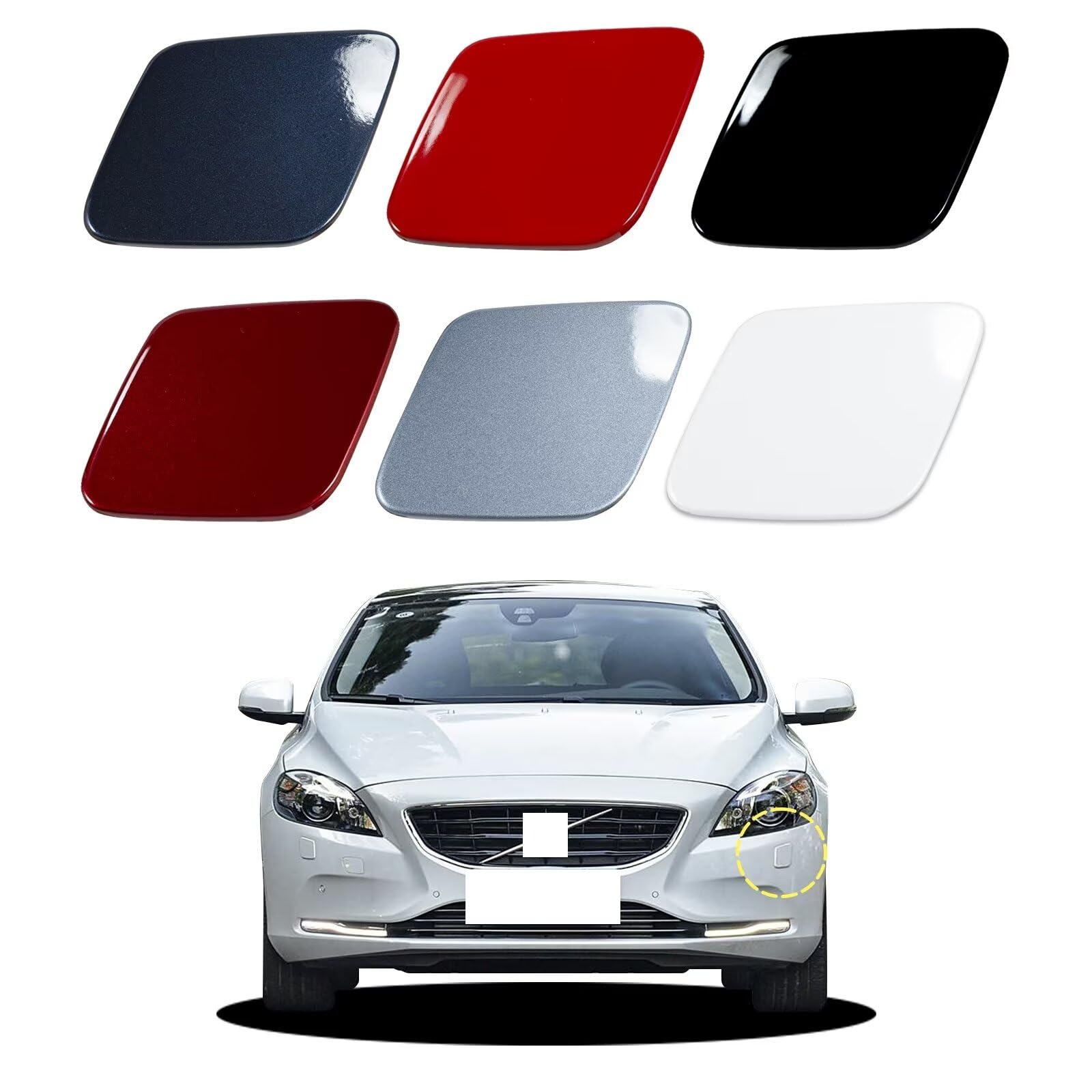 Amazon.co.jp: Goholy 車用フロントバンパーヘッドライトウォッシャー