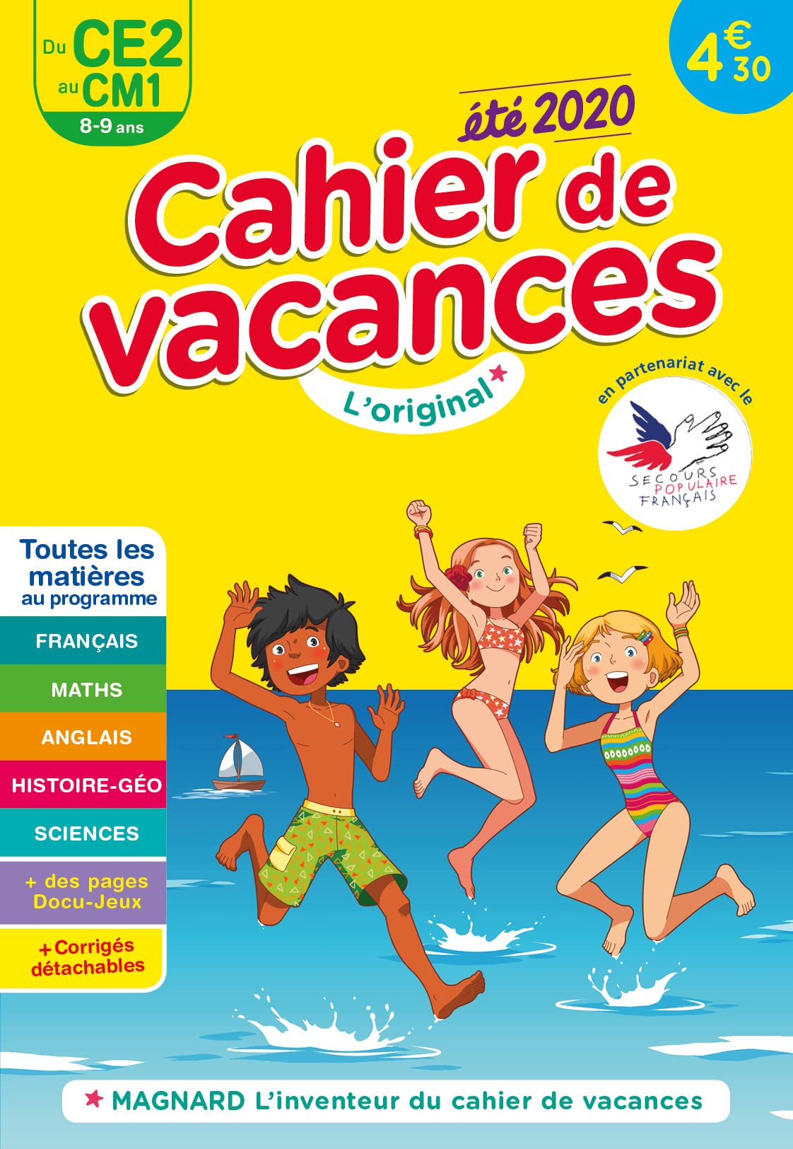 Cahier de vacances 2020, du CE2 vers le CM1 8-9 ans: Magnard, l’inventeur du cahier de vacances