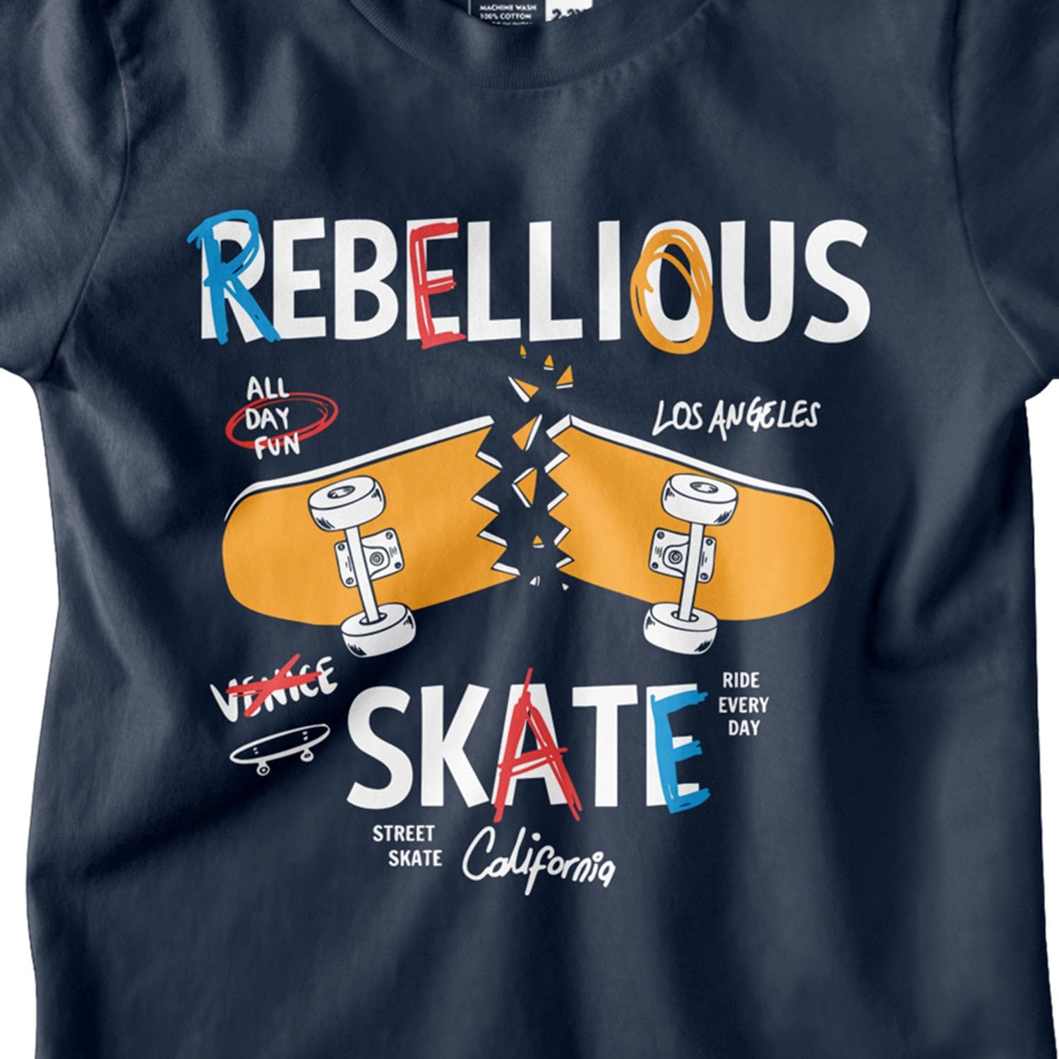 Bon Organik Festliches Weihnachten für Jungen bedrucktes Baumwoll-T-Shirt / Jungenkleidung / Jungen-T-Shirts / lässige T-Shirts für Jungen / Rundhalsausschnitt für Jungen / T-Shirts für Jungen