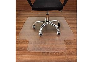 AiBOB No-Slip Office Desk Mat for Hardwood Floors