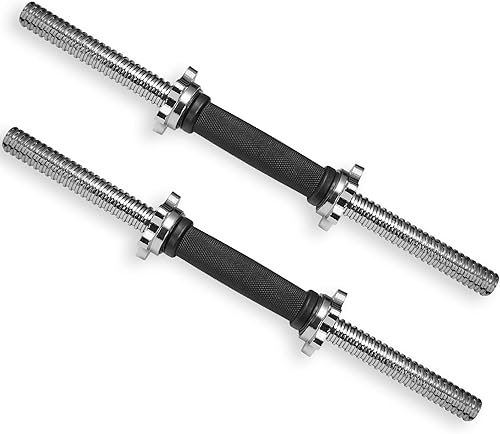 A2ZCARE - Mancuernas con roscamancuernas ajustables Se ajustan a placas de 1 de peso estándar Accesorios de levantamiento de pesas Se venden por