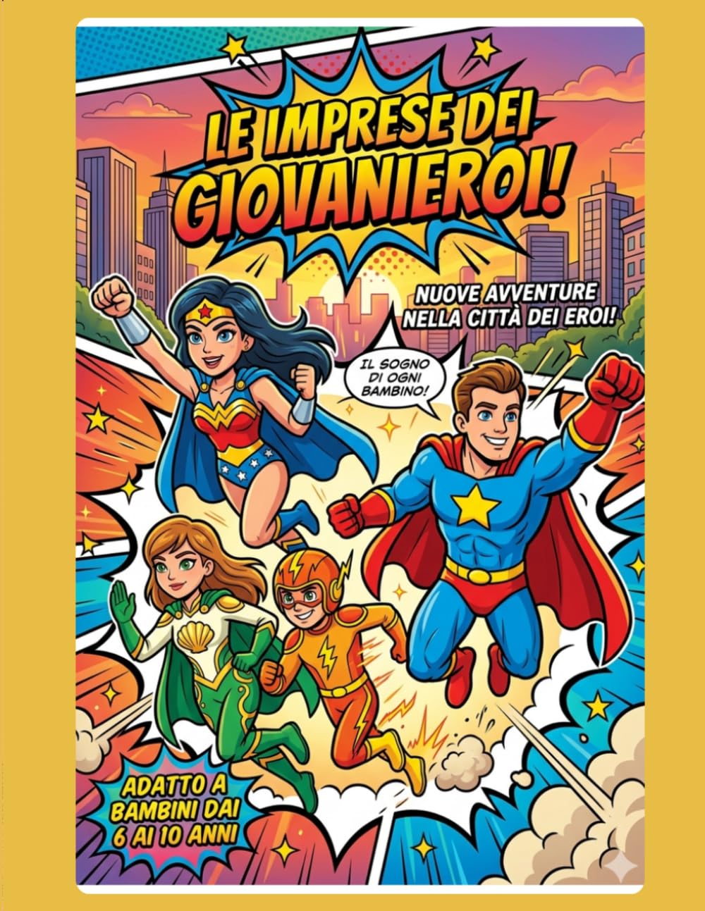 LE IMPRESE DEI GIOVANI EROI: Nuove avventure nella città degli eroi