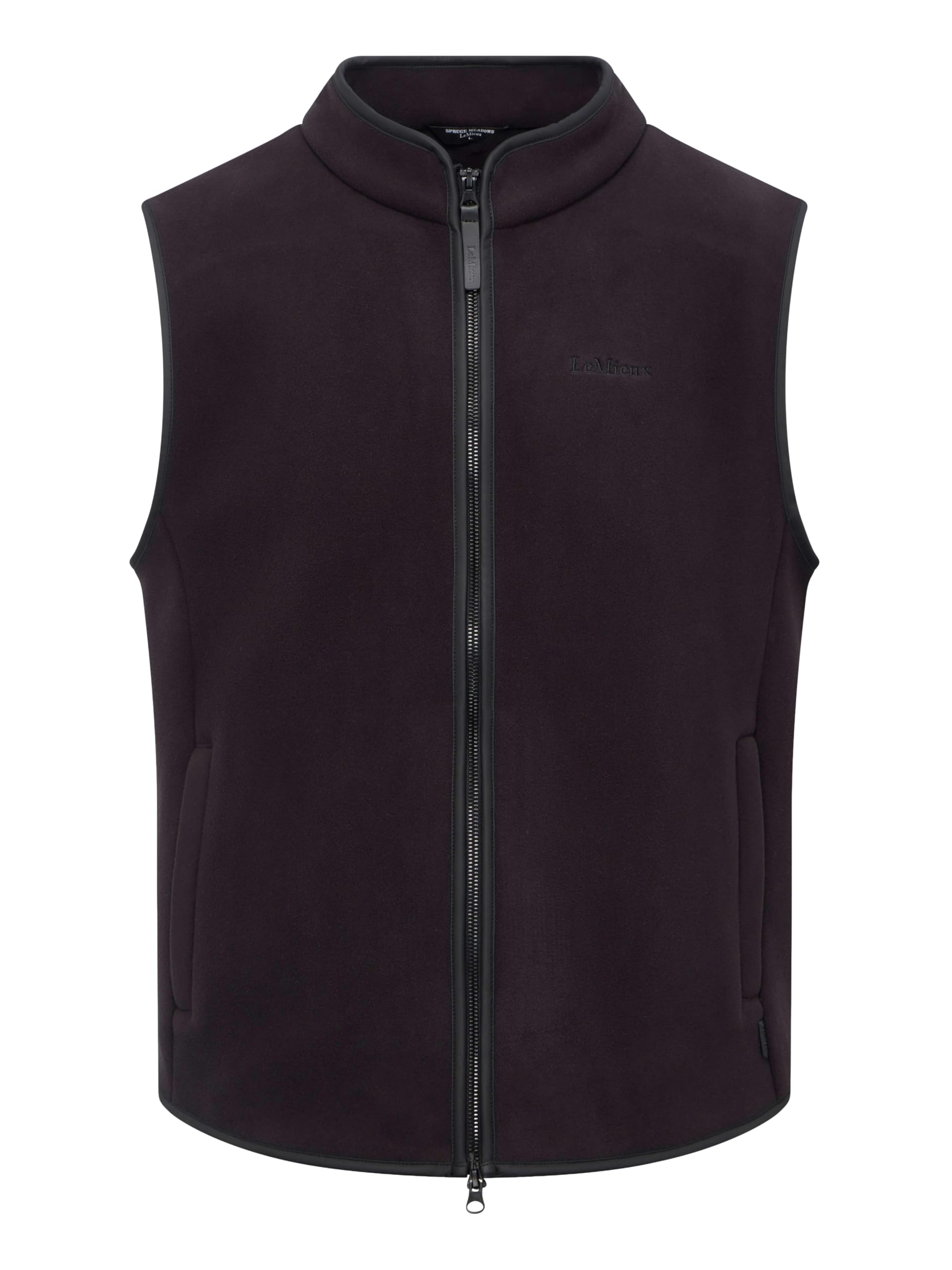 Lemieux Noir Sleeveless Fleece