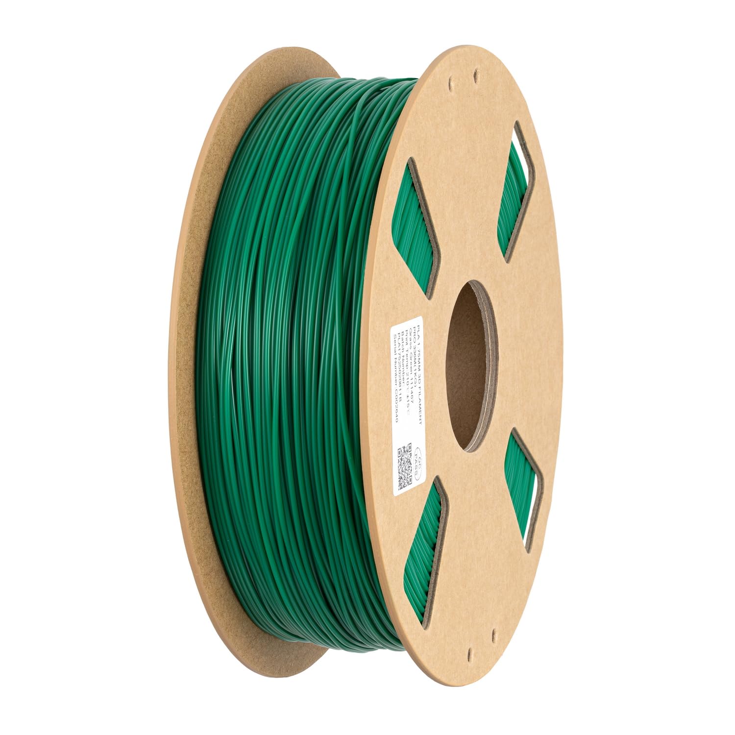 Filamento PLA Pro (PLA+) para impresora 3D, color verde hierba, 1,75 mm, 1 kg, materiales de impresión 3D, color verde
