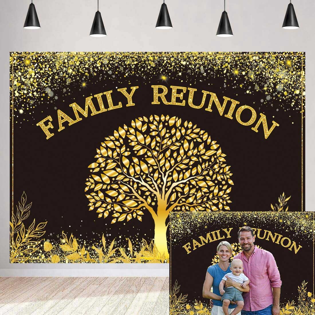 Family Backdrops For Photoshoot XCKALI Family Reunion Backdrop 8x6FT ...