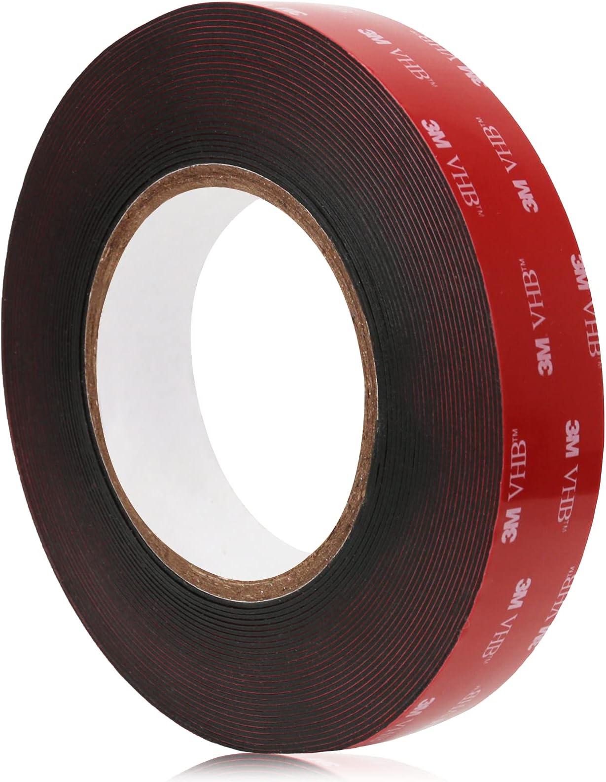 3m wide 3m long 3m VHB tape black waterproof foam tape heavy duty multi-purpose double-sided tape LED strip lights for home decor, car, office decoration