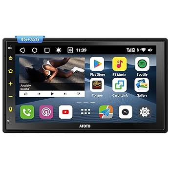 ATOTO A5 カーオーディオデッキ 本体 ATOTO A5 2Din ディスプレイオーディオ 10型カーナビ | 無線