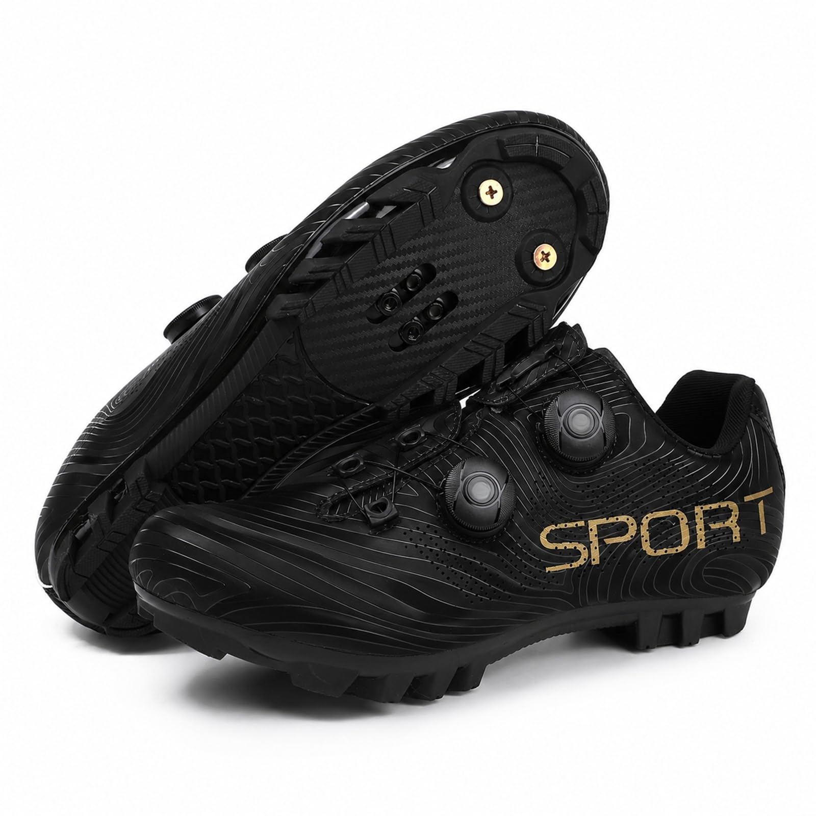 Ciclismo Zapatillas Hombres Mujeres Bicicleta Montaña Zapatos