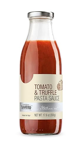 Compagnia Sanremo Sanremo Salsa de pasta de tomate y trufa, 17.6 onzas (paquete de 6)