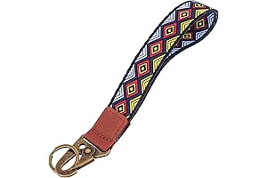 Checkered Wristlet: A Unique and Convenient Accessory for Keys and More