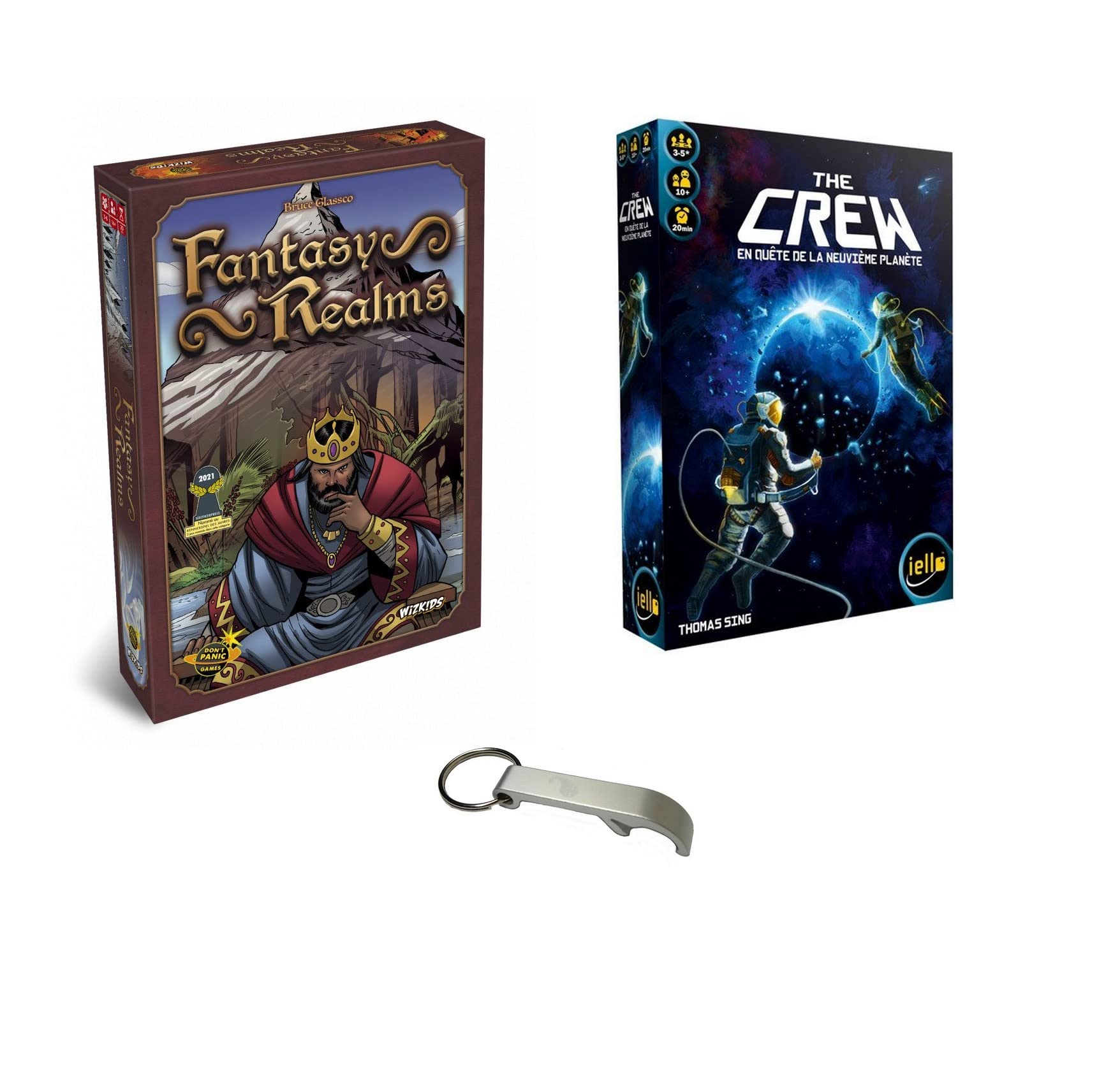 Blumie Shop Set of 2 Fantasy Realms+ The Crew + 1 Blumie Bottle Opener