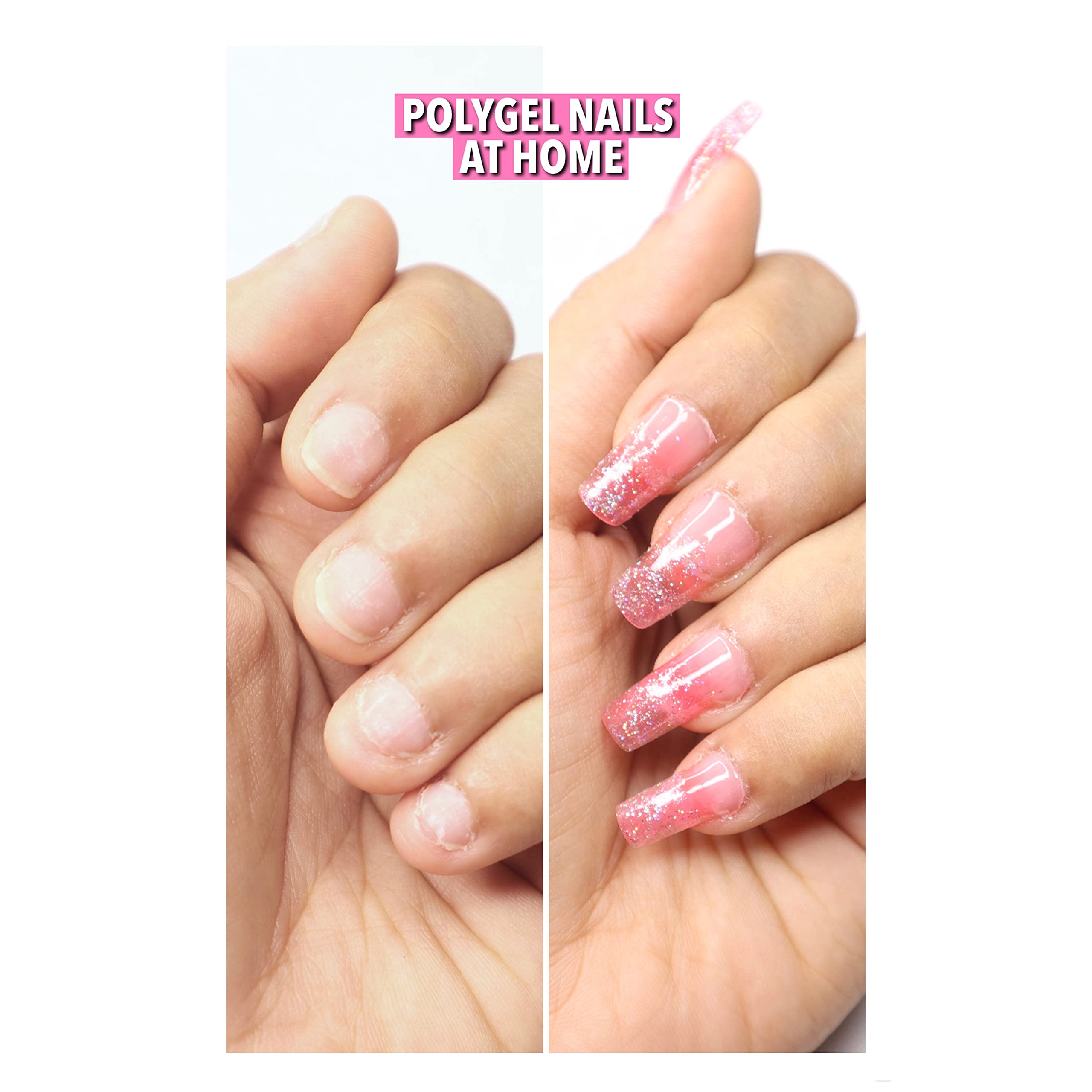 Coslifestore 30g Pink Polygel Builder Gel for Nail Extension 2