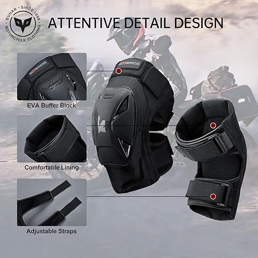 Protector para codera deportiva de motocicleta DUHAN miniatura 4