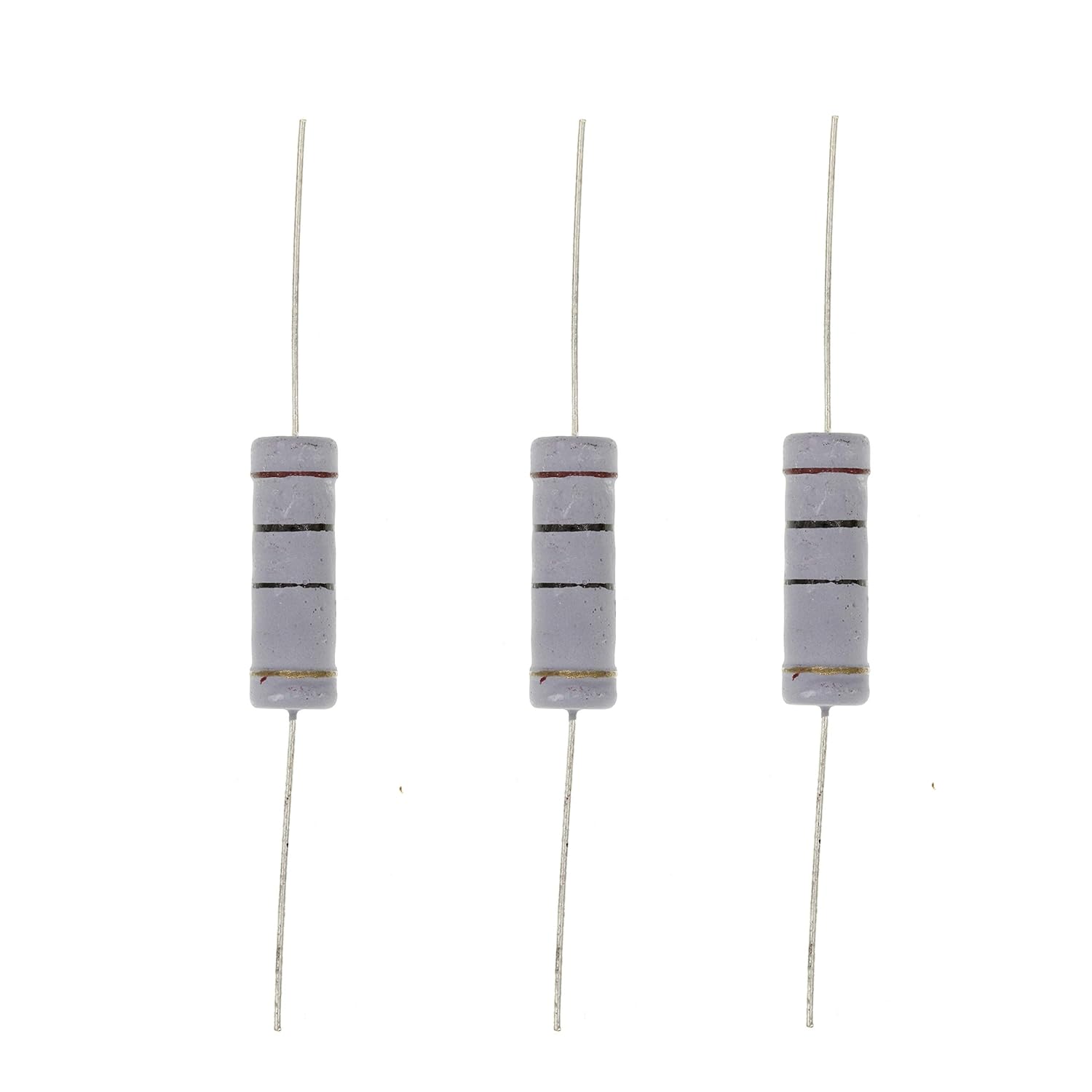 HUABAN 50 Stücke 2 Watts 2W 0R1 0.1 Oh 1% etallfilwiderstand