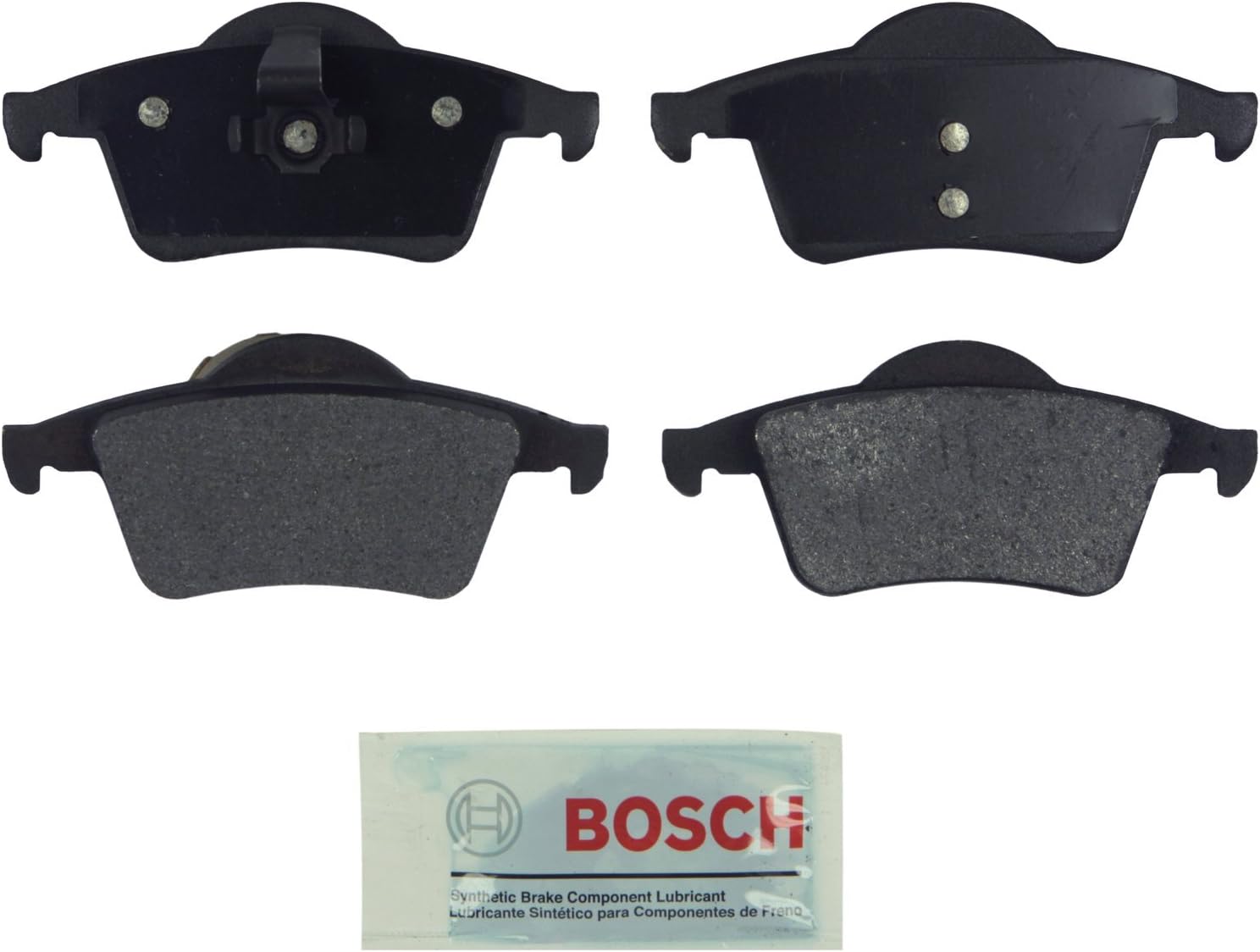 BOSCH BE795 Blue Semi-Metallic Disc Brake Pad Set - Compatible With Select Volvo S60, S80, V70, XC70; REAR