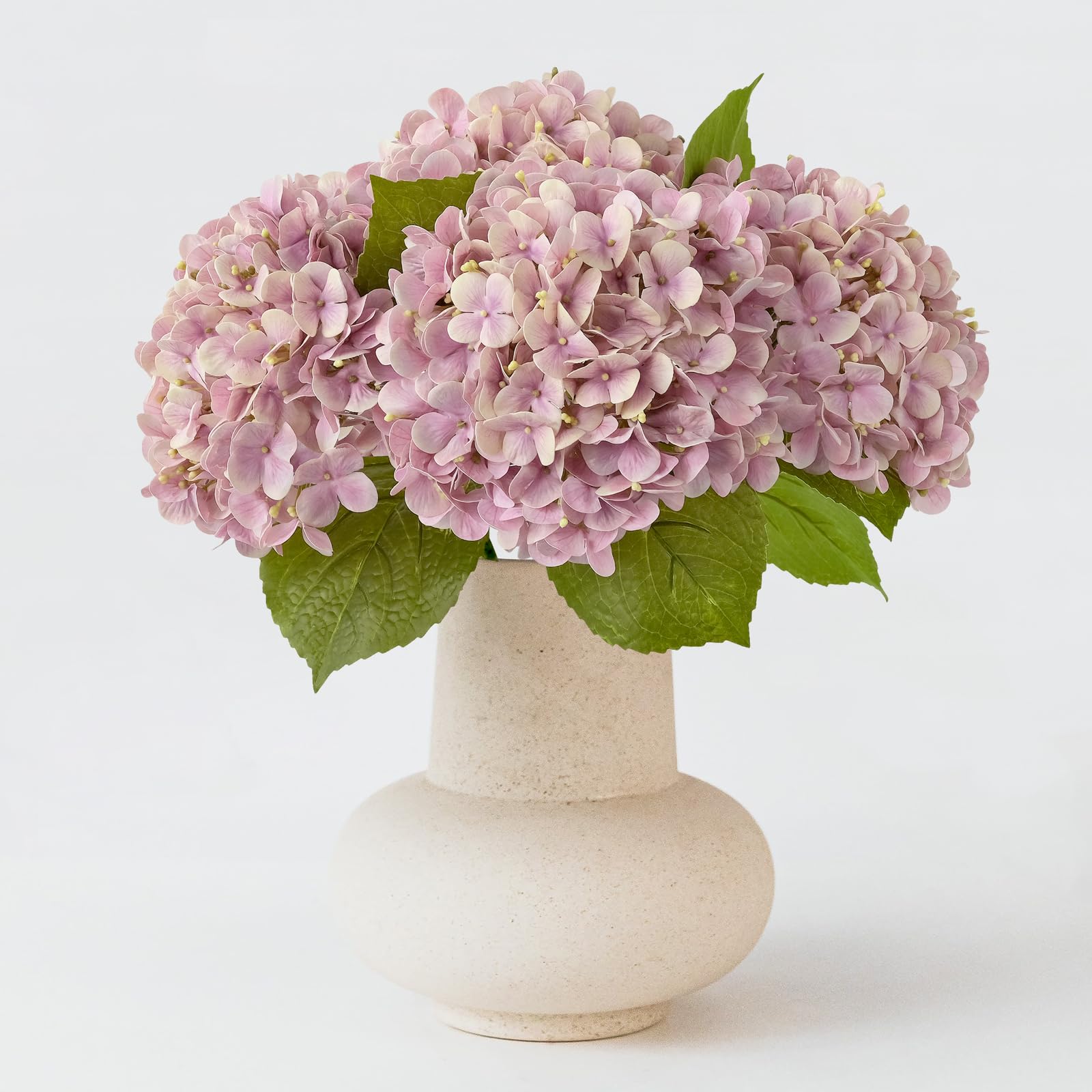 ZYTUYO 4Pcs Real Touch Hydrangea