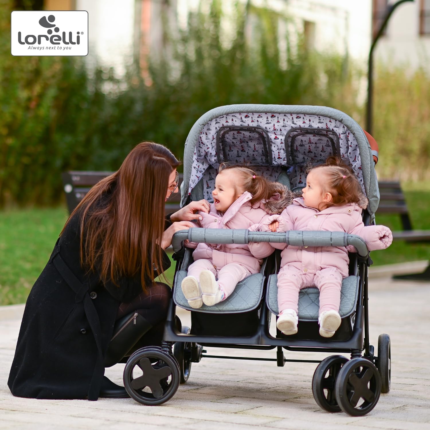 Image showing the foldable canopy feature of the stroller