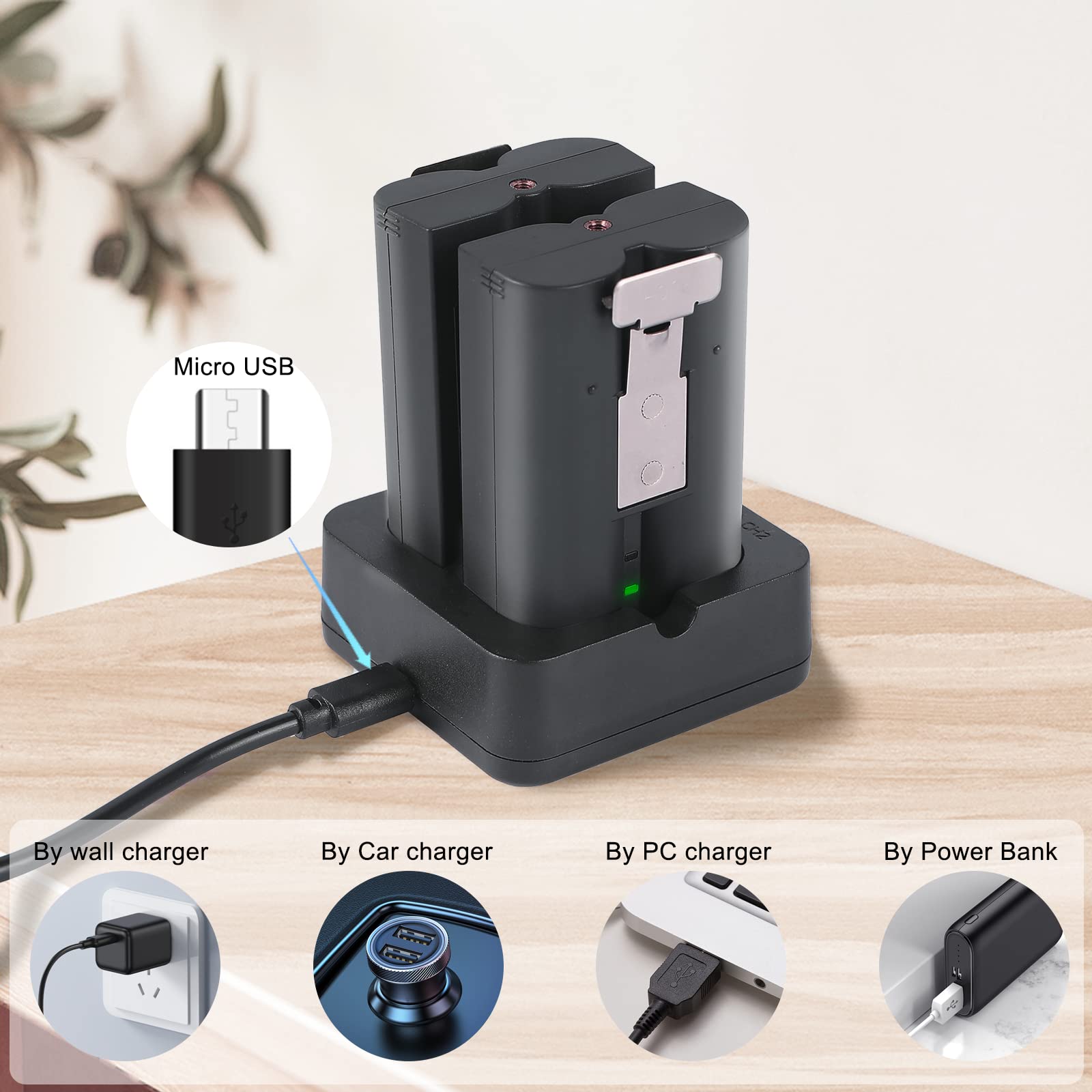 Charging Station Ring Doorbell Battery Charger Ring Battery