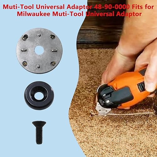 Miniatura 4 de Muti-Tool - Adaptador universal 48-90-0000 compatible con adaptador universal Milwaukee, repuesto para cable DEWALT y Porter y adaptador de