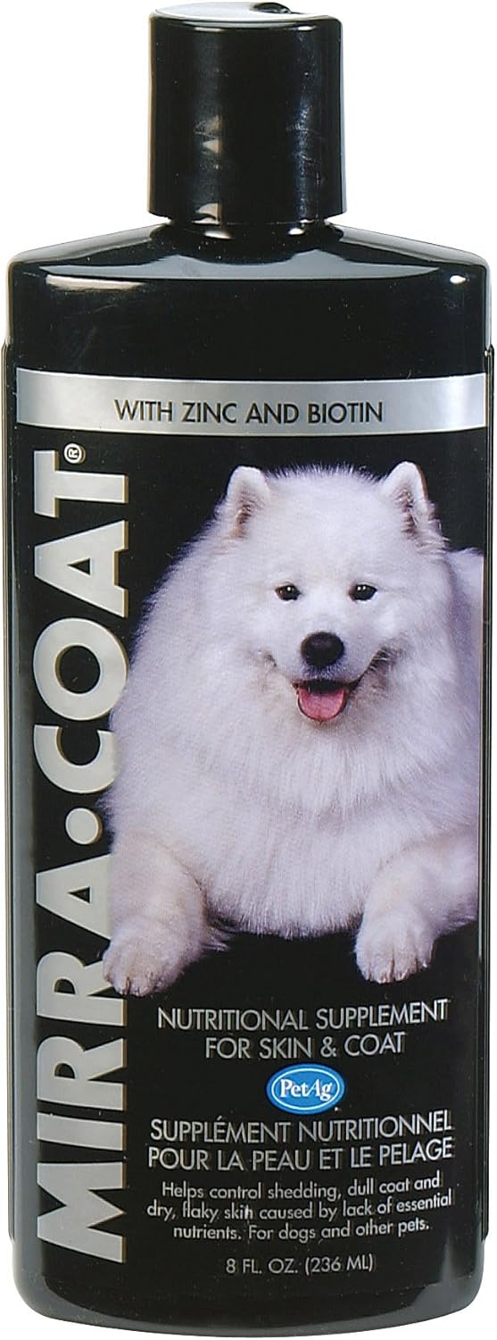 Pet Shedding Tools MirraCoat Liquid Coat Conditioner for