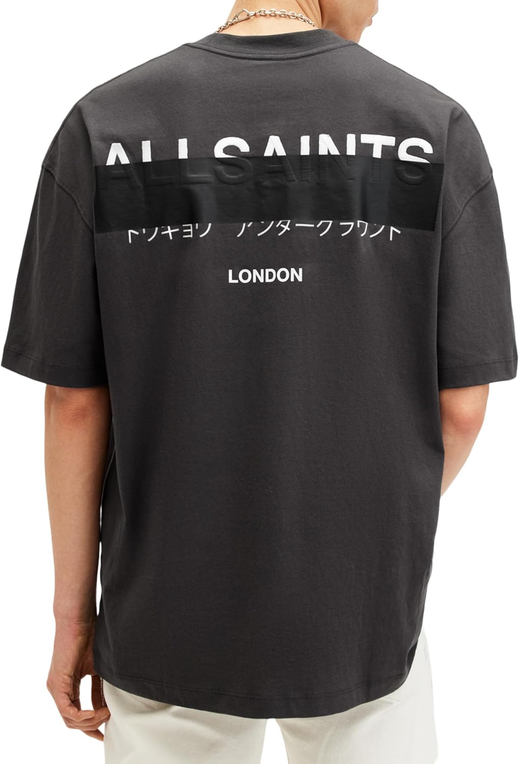 Allsaints Mens Redact Short Sleeve Crew Neck Shirt - Image 2
