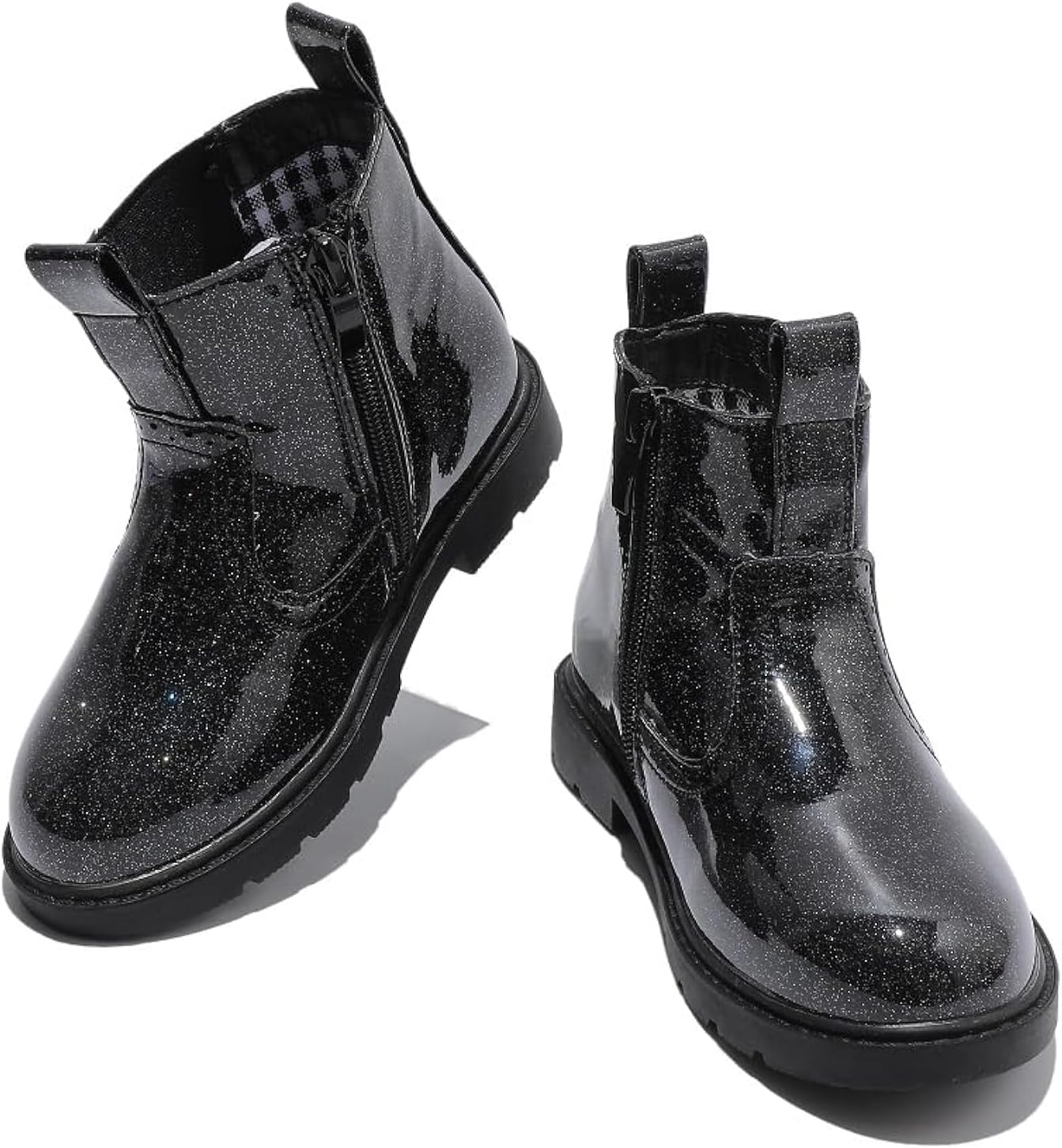 kkdom Boys Girls Waterproof Outdoor Side Zipper Comfort Chelsea Ankle Boots(Toddler/Little Kid/Big Kid)