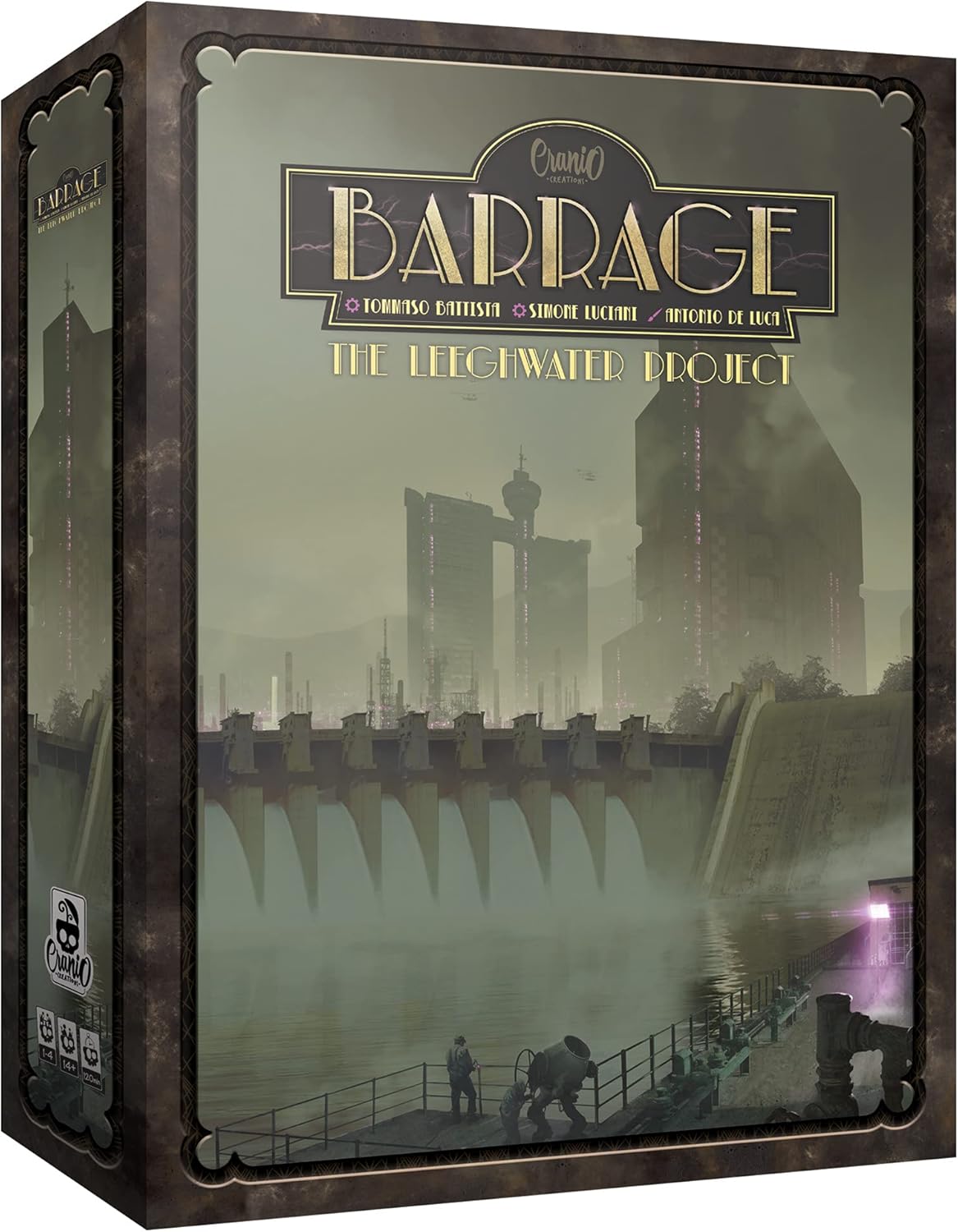 Buу 2 gеt 3 Barrage Board Game The Leeghwater Project Expansion  1-4 Players 