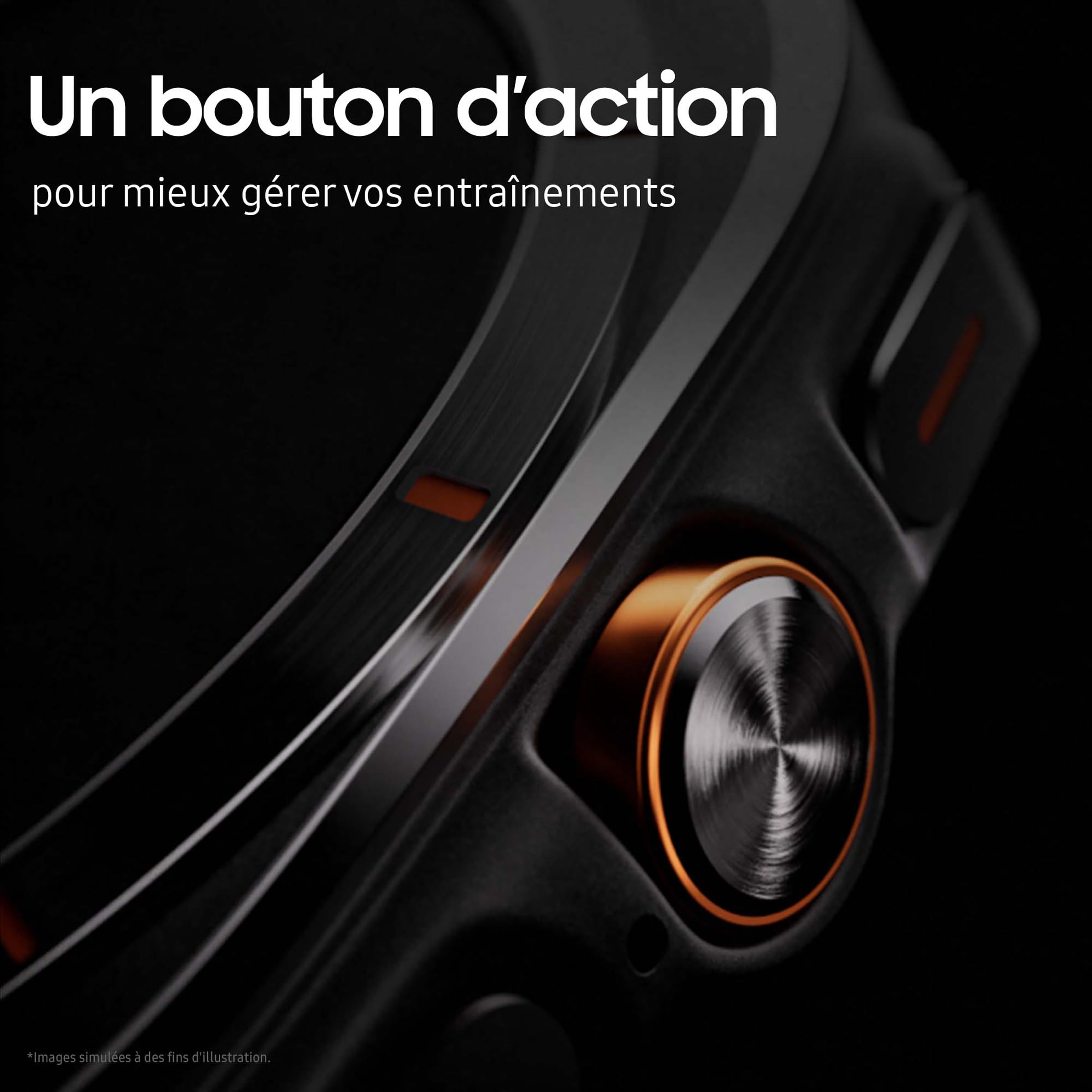 Samsung Galaxy Watch Ultra, Montre Connectée Intelligente, Suivi de Santé, Suivi Sportif, 47mm, 4G, Gris Titane, Galaxy AI, Chargeur Secteur Inclus (Version FR) [Exclusivité Amazon]