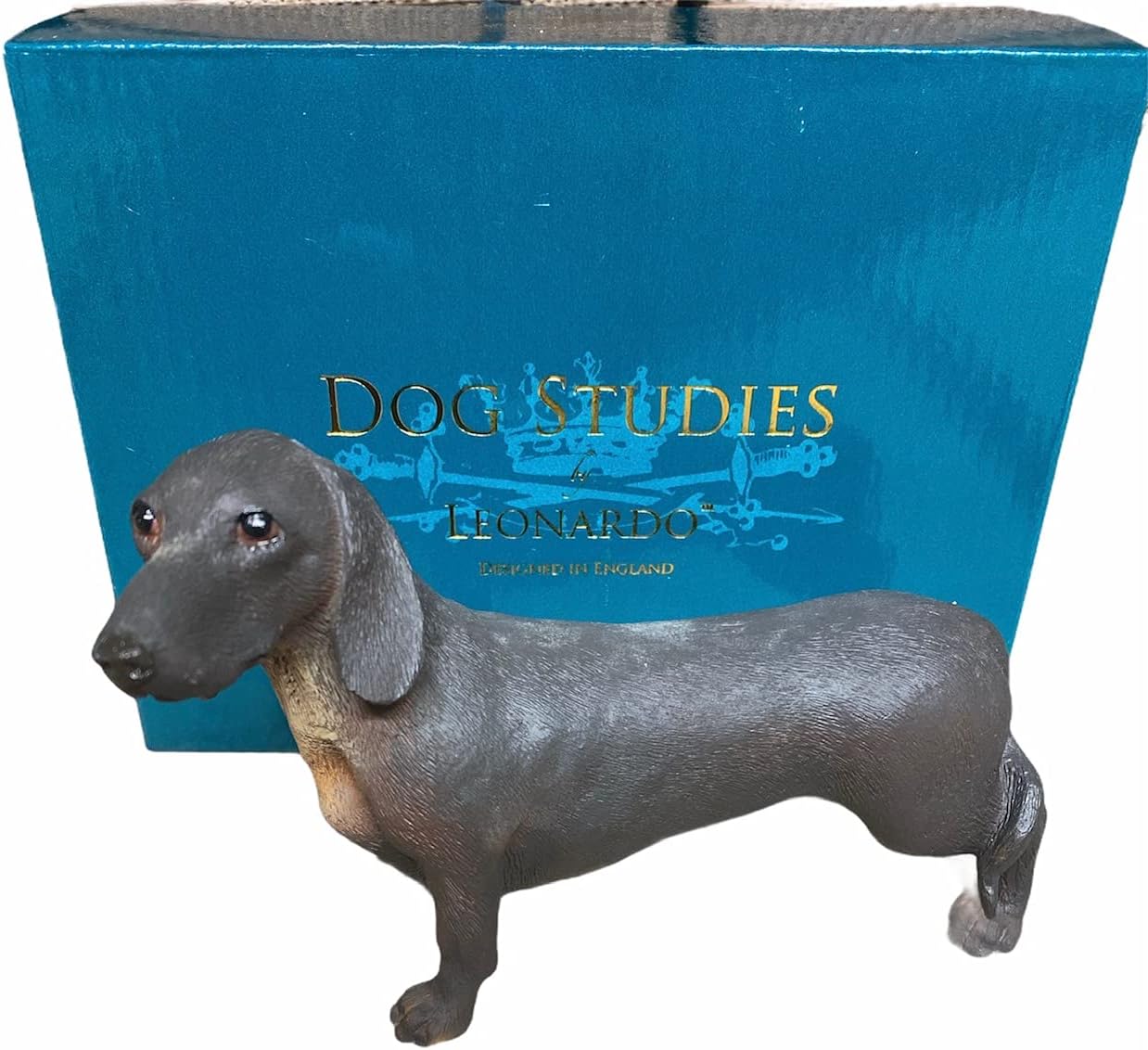 leonardo collction Red Brown Minature Standard Dachshund Ornament Dog Gift Figure Figurine