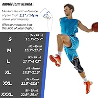 Vista 4 de NEENCA Rodillera profesional para alivio del dolor de rodilla, manga de compresión médica para rodilla, soporte de rodilla con tecnología de tejido