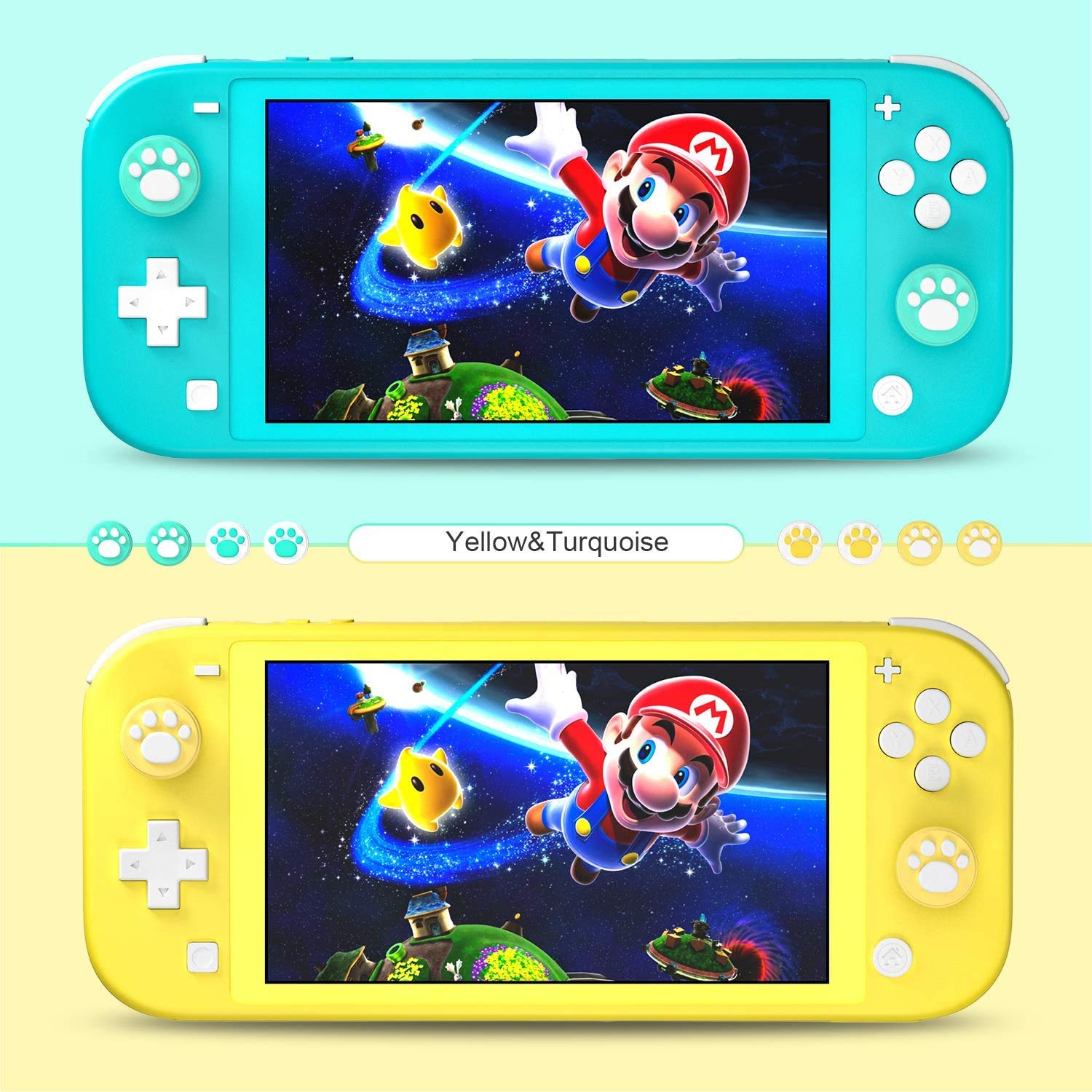 daydayup Switch Case Compatible with Nintendo Switch Lite, Portable Travel Switch Lite Case with 16 Game Cartridges, Protective Hard Shell Pouch for Switch Lite Accessories, Black — view 6