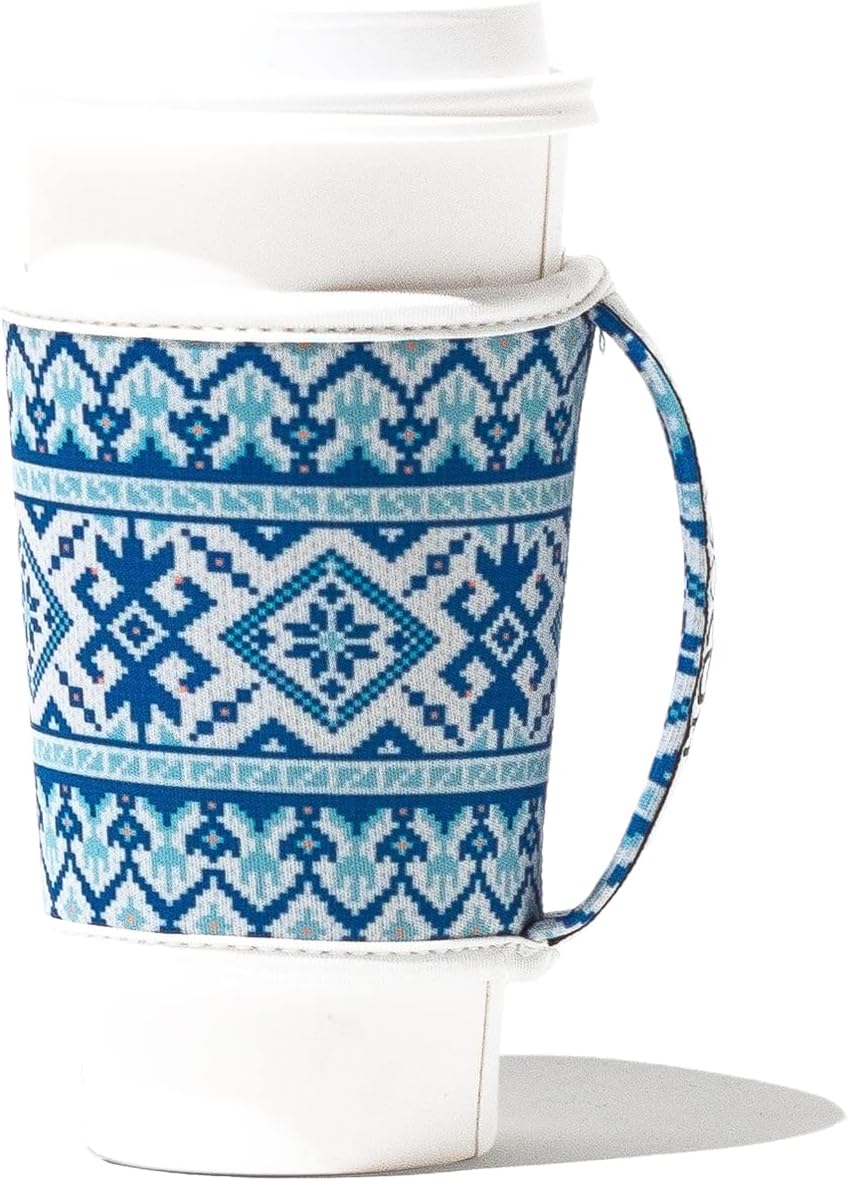 Go Cuff Reusable Hot and Iced Coffee Cup Insulator Sleeve