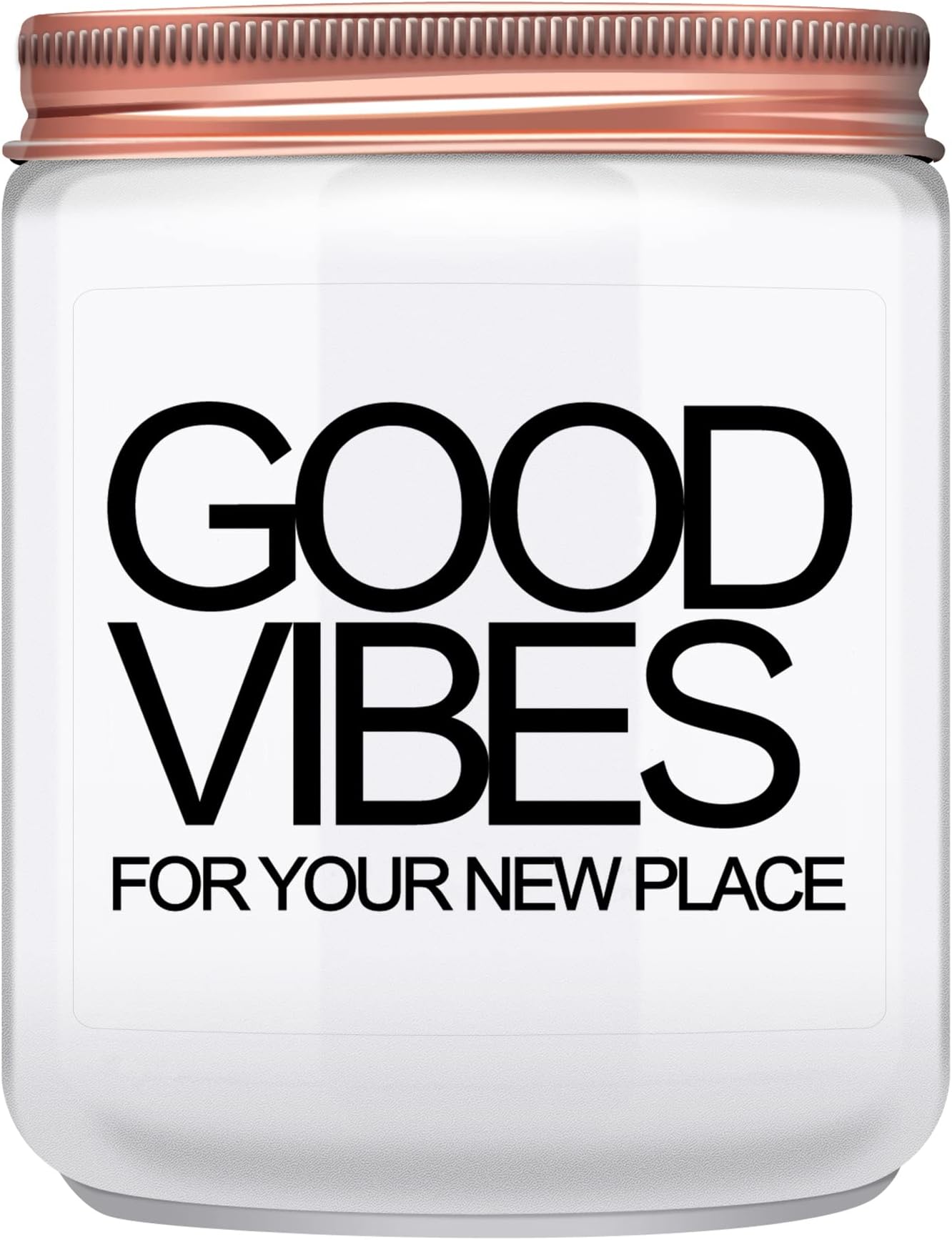 House Warming Gifts New Home, New Home Gifts, Good Vibes Candle, New House Essentials Best Presents for Women Couple Friends - Lavender Candles
