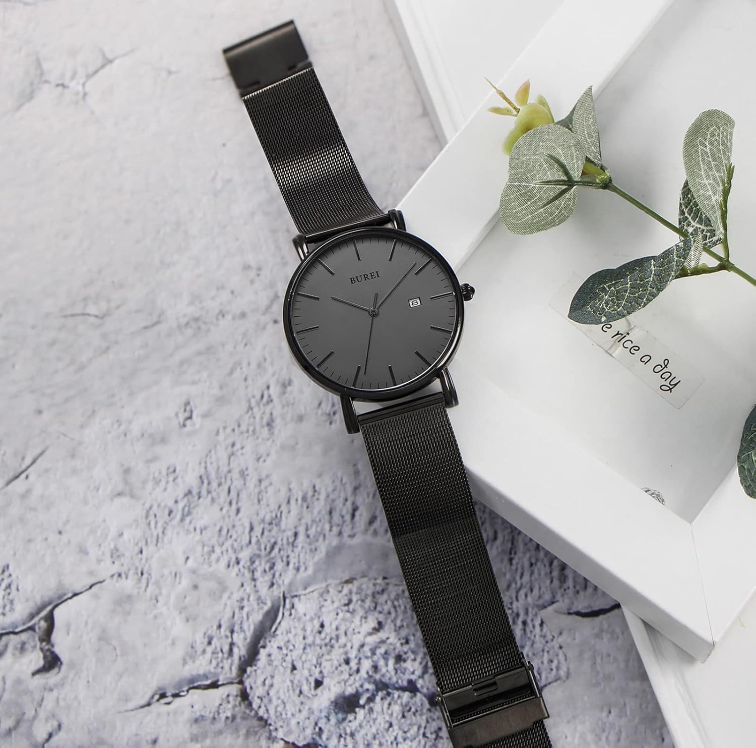 BUREI Classic Watch SM-19003-P56KO-Y