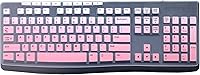 Vista 5 de Funda de teclado ultradelgada de silicona para PC de escritorio compatible con teclado inalámbrico Logitech MK295 MK275 MK270, teclado Logitech K200