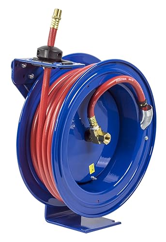 Miniatura 5 de Coxreels P-LP-110 Bobina para manguera con resorte 14" I.D., 10' Capacidad de la manguera, con manguera, 300PSI, 1