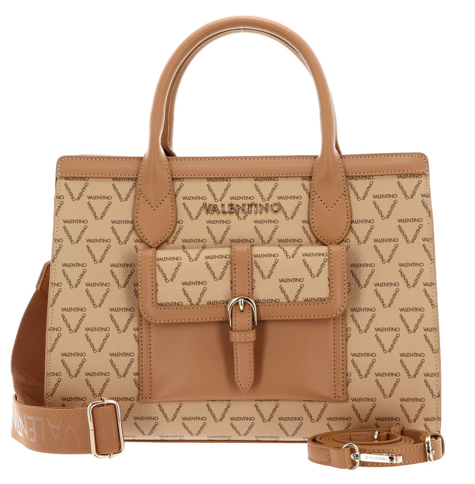 VALENTINO Liuto Shopper Beige/Multicolor
