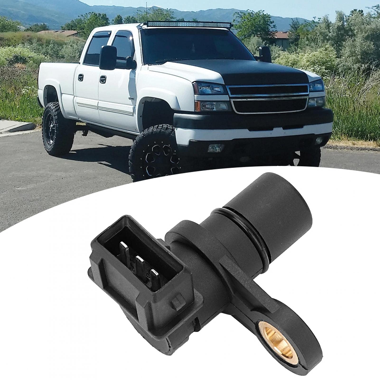 Fydun Sensor de Posición del árbol de Levas del Coche Pieza de Repuesto para Coche 96325867 para MATIZ (M200, M250) 0.8 03-2005-796 38 52 F8CV Ventana Trasera