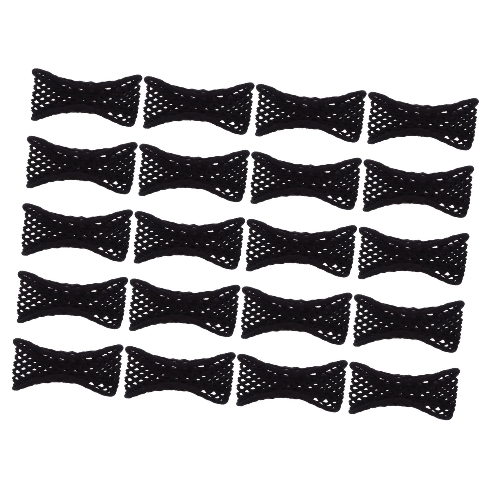 FRCOLOR 100 Piezas lazo de pelo de de caballo lazos elásticos para el cabello accesorios para peinar el cabello accesorios maquillaje curly hair coleccionistas cinta pelo niña espiral