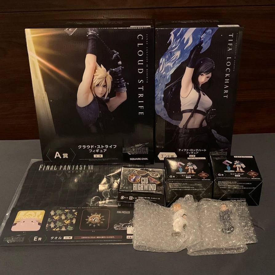 ファイナルファンタジー7リバース 発売記念くじ クラウド ティファ サントラ 他 Amazon | FF7 FlNALFANTASY7 リバース 発売記念くじ クラウド