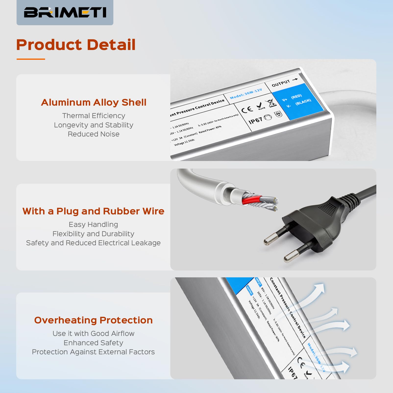 Alimentatore LED 24V 150W - Trasformatore Per Strisce LED, Luci Da Incasso E Moduli Illuminazione - Foto 10