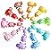 30 Pcs Mixed Mini Resin Turtles Figurines to Hide Glow in The Dark Plastic Sea Turtle Toys Bulk Tiny Ocean Animals Figures fo