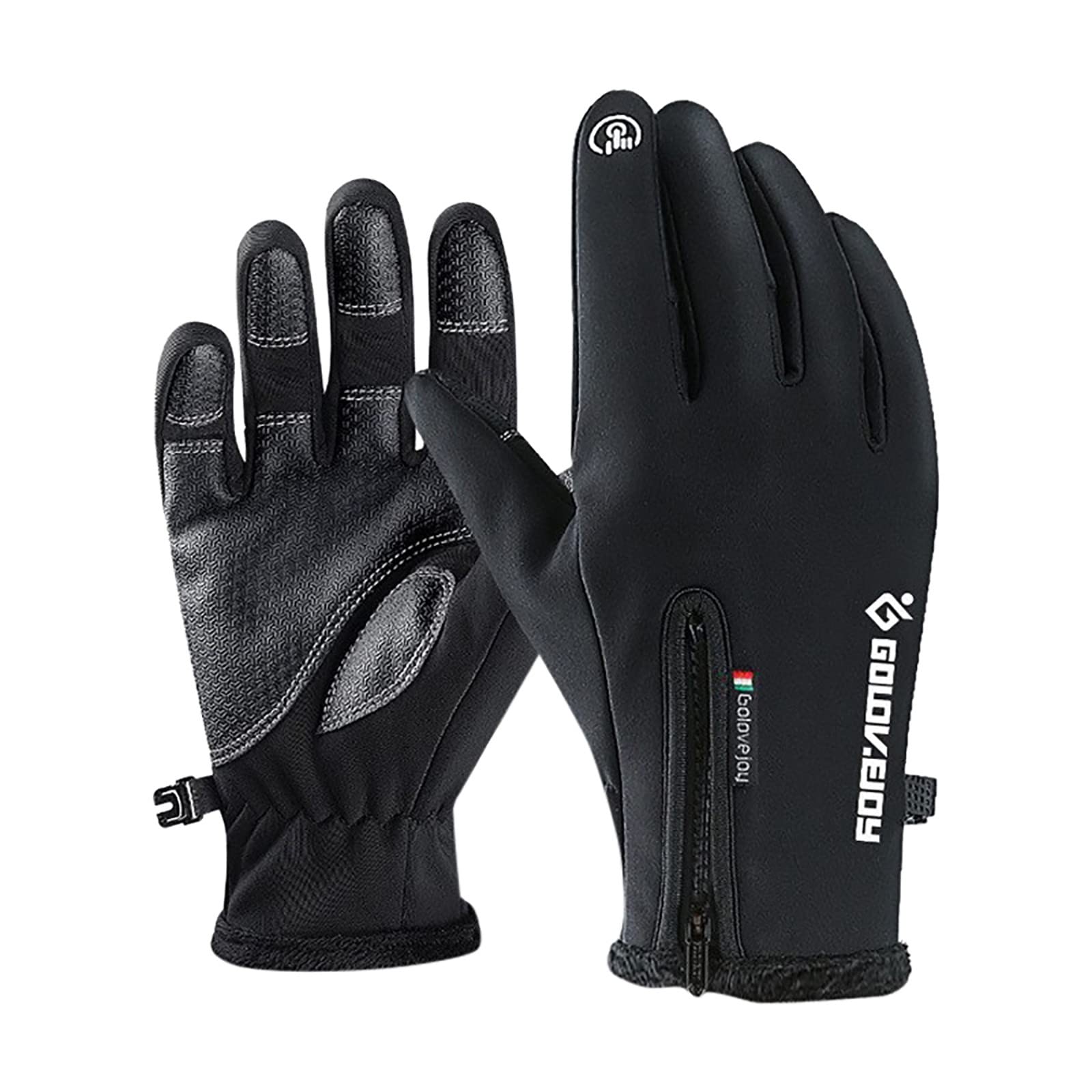 FRCOLOR 1pair Non- Full Finger Gloves For Men And Women Lightweight And Copper Elastic Gloves For Work Static Design For Comfortable Wear