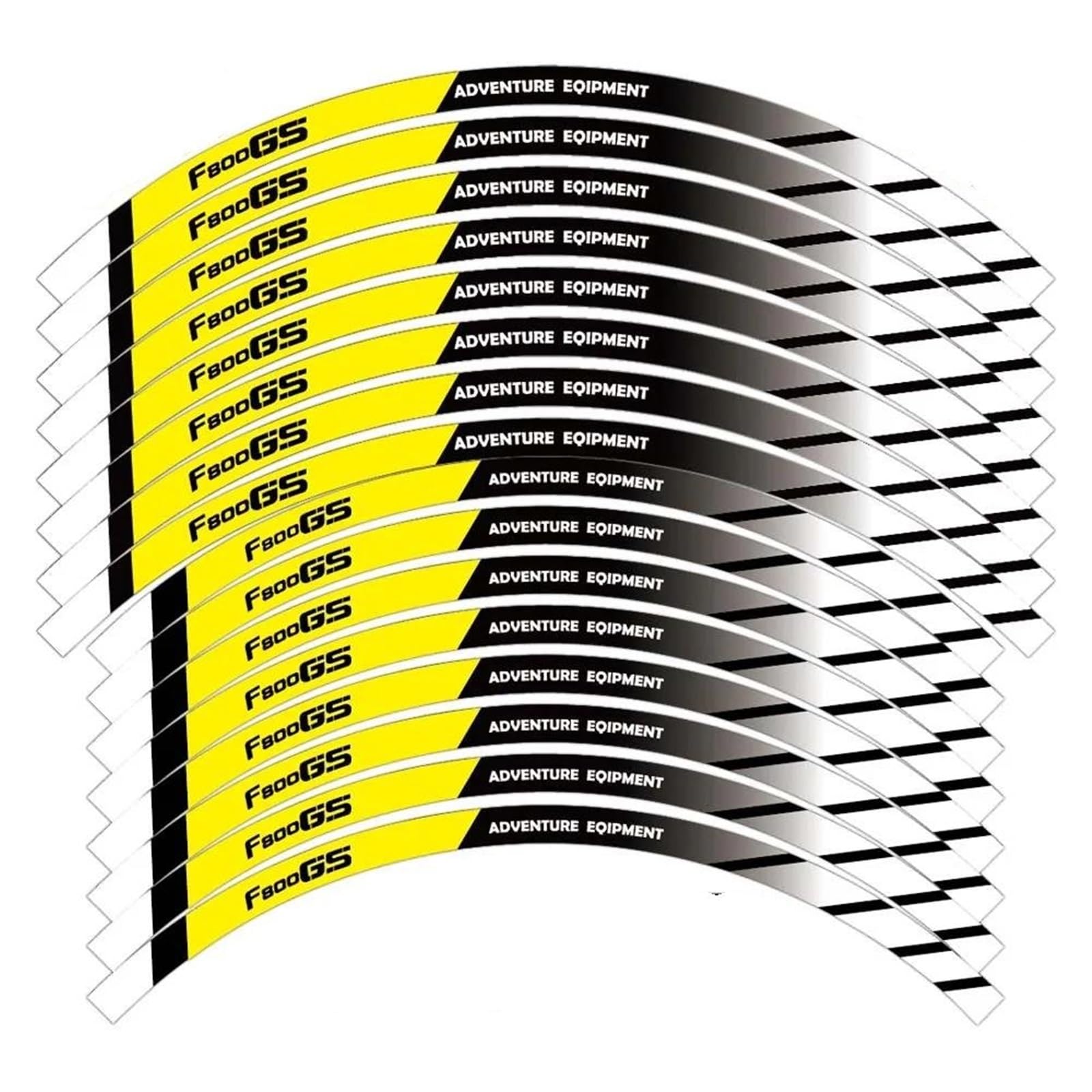 Wheel Stickers Motorcycle Wheel Decal for BMW F800GS F800 F 800 GS 800GS 21″17″ Reflective Rim Decals Stripe Tape Hub Stickers Rim Reflective Decal