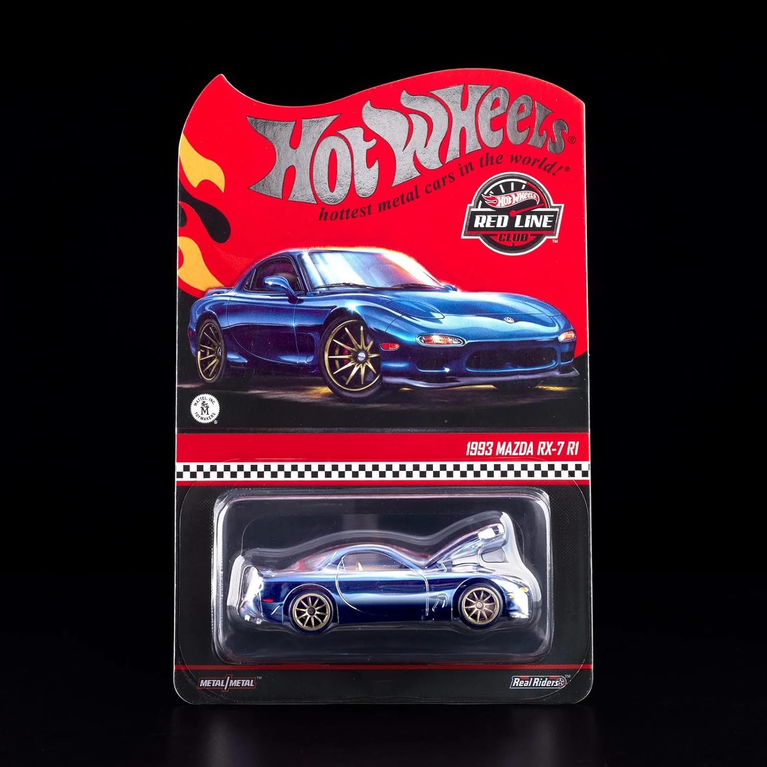 Amazon.com: Hot Wheels RLC Red Line Club Exclusive 1993 Mazda RX-7 R1 ...