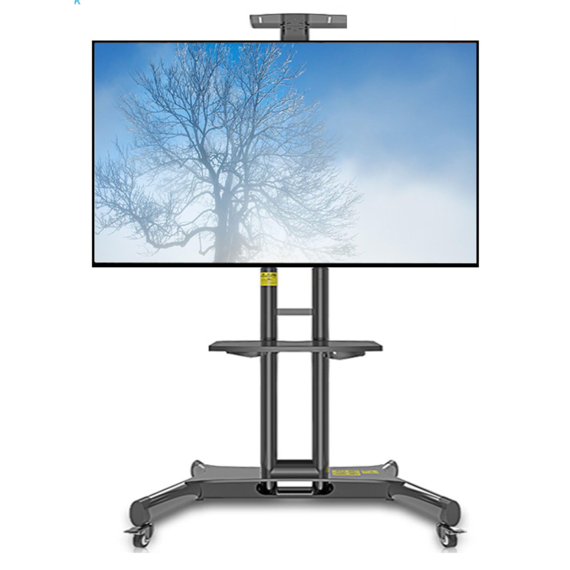 Gadget Wagon 43, 49, 55, 75, 65, 60 70" LED TV Cart Trolley with Wheels Portable Stand