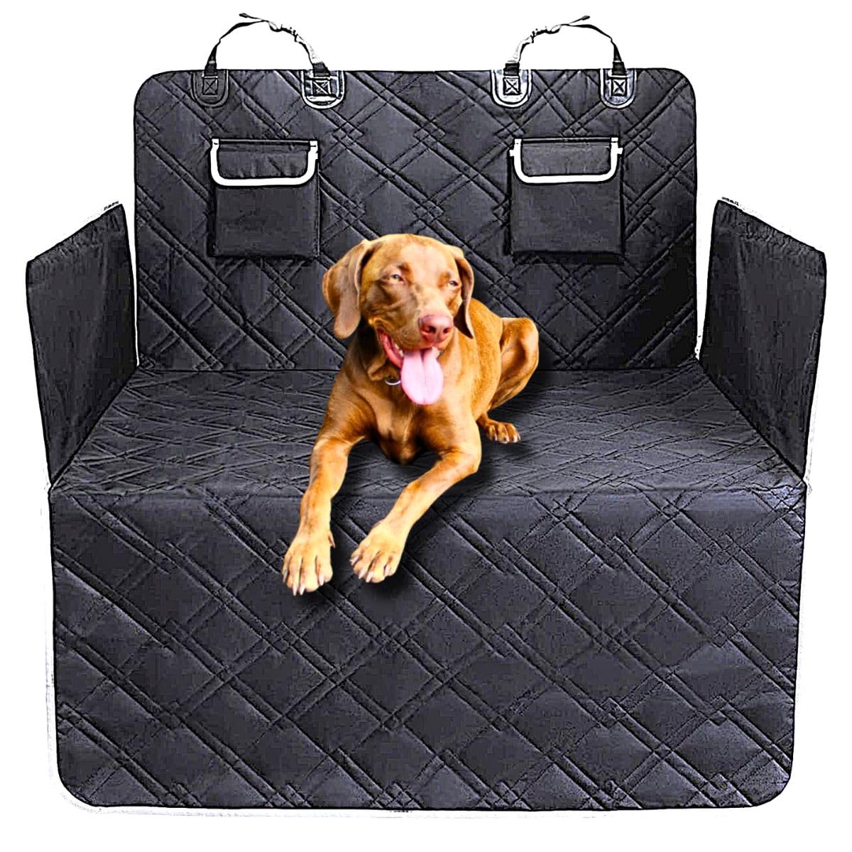 Premium Hundedecke Auto Kofferraum – Hundedecke wasserdicht und Kratzfest – Autodecke Hund Kofferraum – Kofferraumdecke Hunde