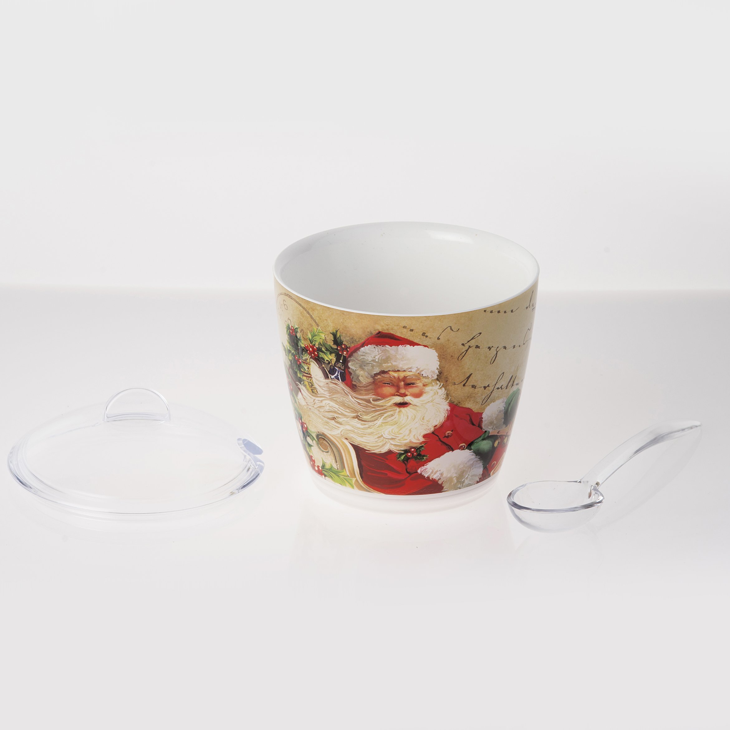 Set Brocca Latte E Zuccheriera AdHoc Yuna - Vetro Borosilicato, Design Scandinavo, Grigio Fumo - Foto 2