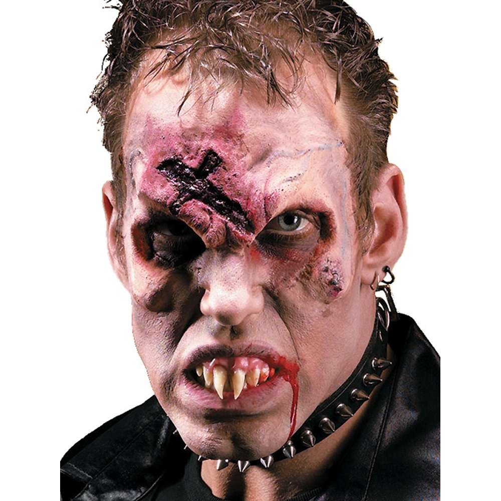 Rubie's Unisex-Adult's Reel F/X Unholy Brow Pre-Painted Latex Appliance, Multi, One Size